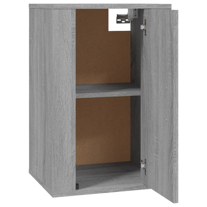 Mobili Porta TV a Parete 2 pz Grigio Sonoma 40x34,5x60 cm - homemem39