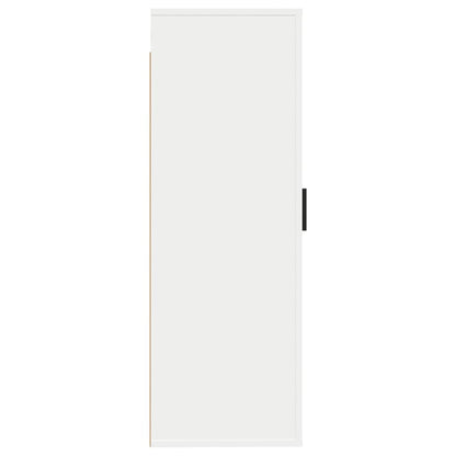 Mobile Porta TV a Parete Bianco 40x34,5x100 cm - homemem39