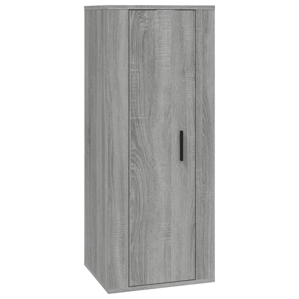 Mobile Porta TV a Parete Grigio Sonoma 40x34,5x100 cm - homemem39