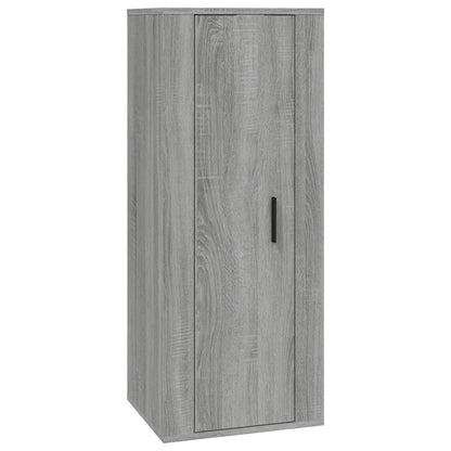 Mobile Porta TV a Parete Grigio Sonoma 40x34,5x100 cm - homemem39