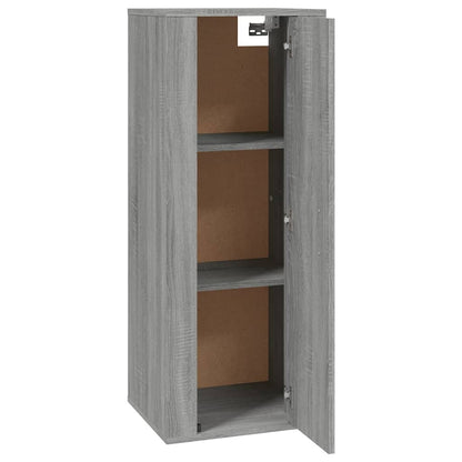 Mobile Porta TV a Parete Grigio Sonoma 40x34,5x100 cm - homemem39