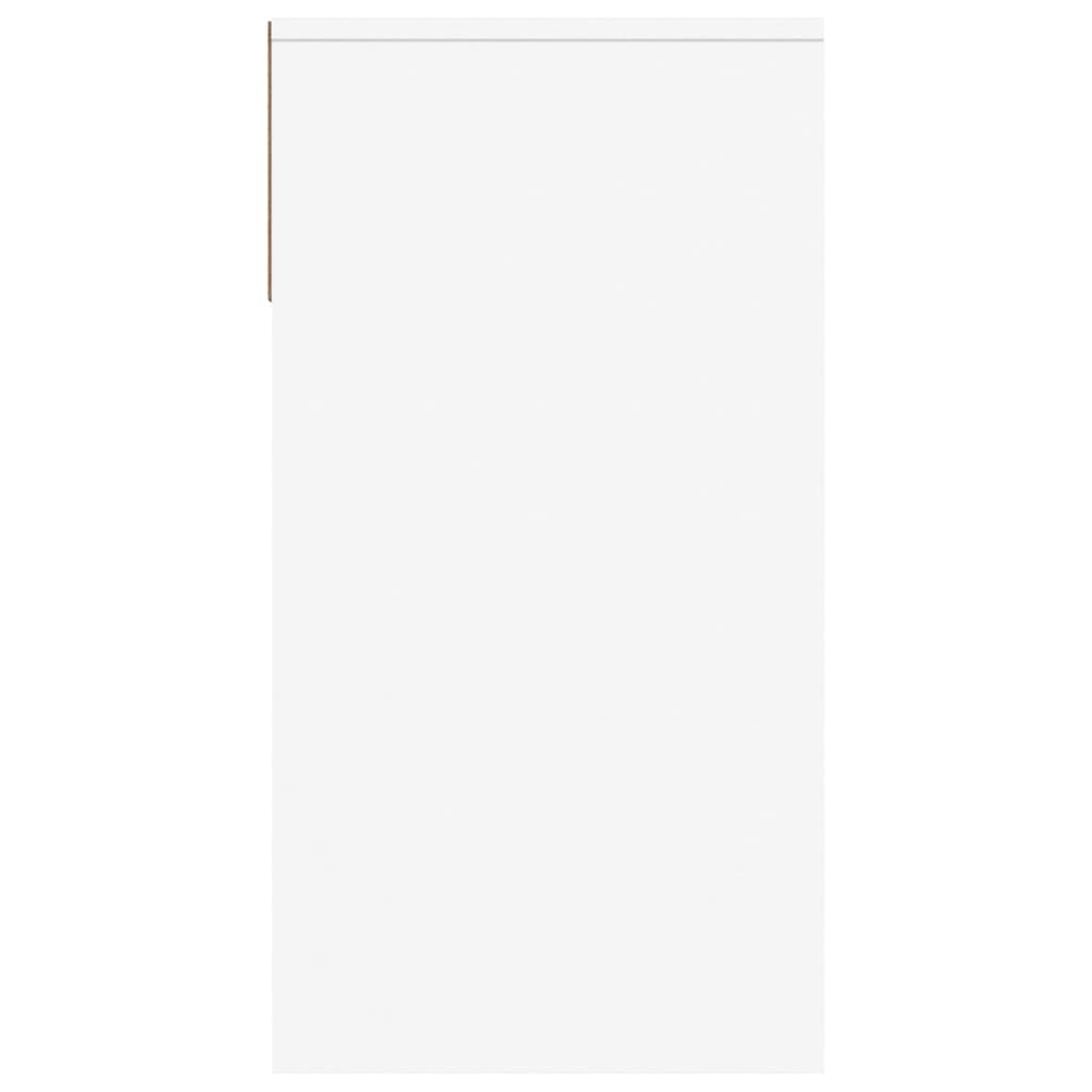 Tavolino Consolle Bianco 100x39x75 cm in Legno Multistrato - homemem39