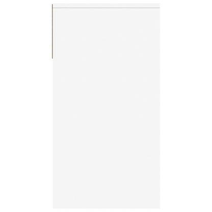 Tavolino Consolle Bianco 100x39x75 cm in Legno Multistrato - homemem39