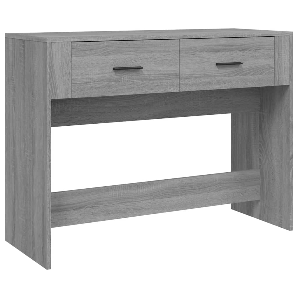 Tavolo Consolle Grigio Sonoma 100x39x75 cm in Legno Multistrato - homemem39