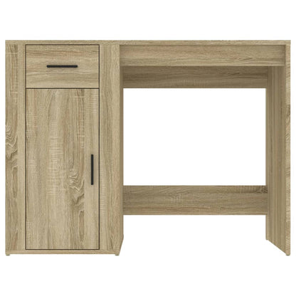 Scrivania Rovere Sonoma 100x49x75 cm in Legno Multistrato - homemem39