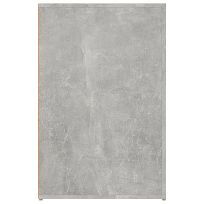 Scrivania Grigio Cemento 100x49x75 cm in Legno Multistrato - homemem39