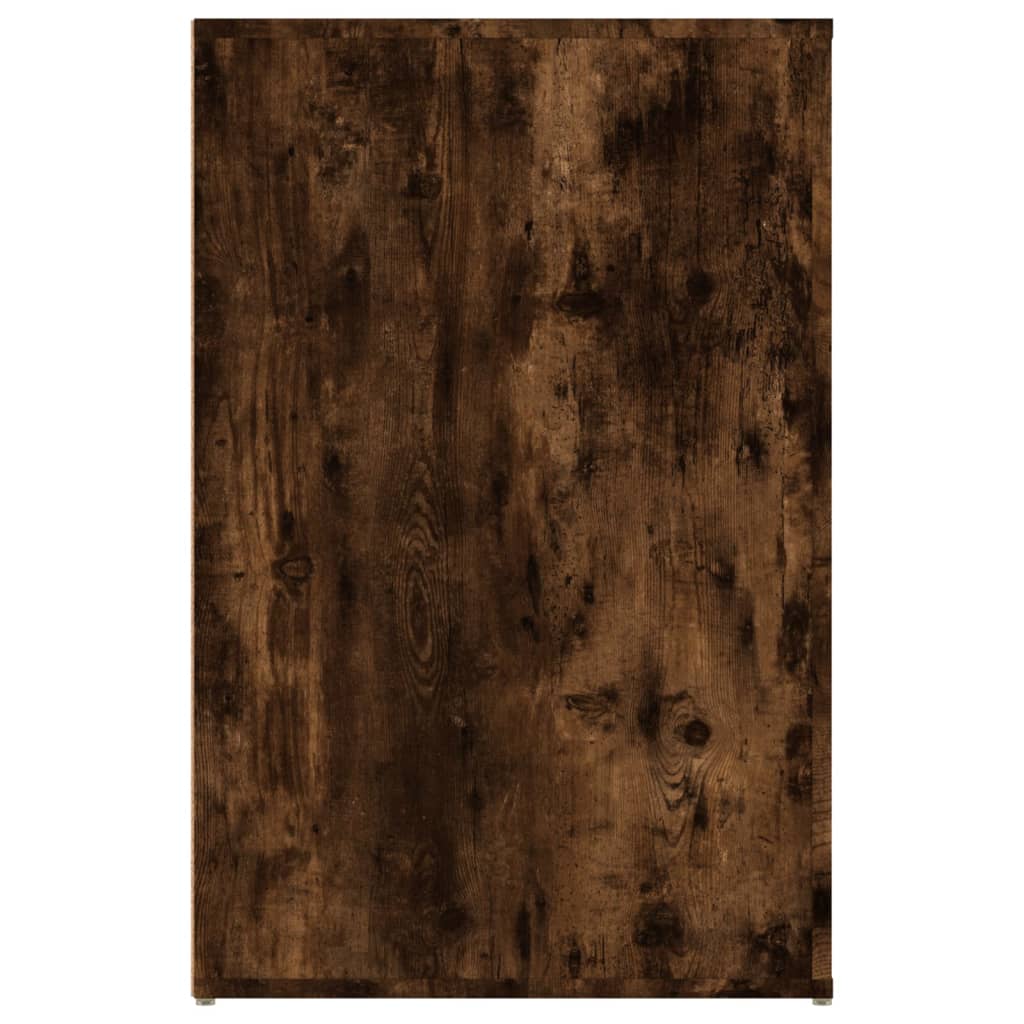 Scrivania Rovere Fumo 100x49x75 cm in Legno Multistrato - homemem39