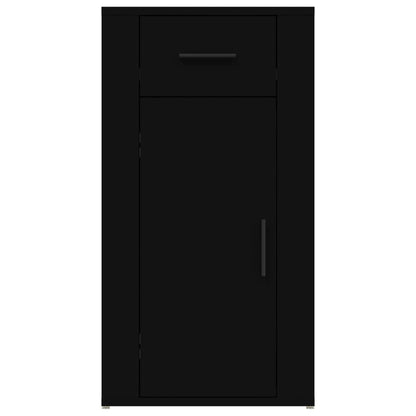 Armadietto da Scrivania Nero 40x49x75 cm in Legno Multistrato - homemem39