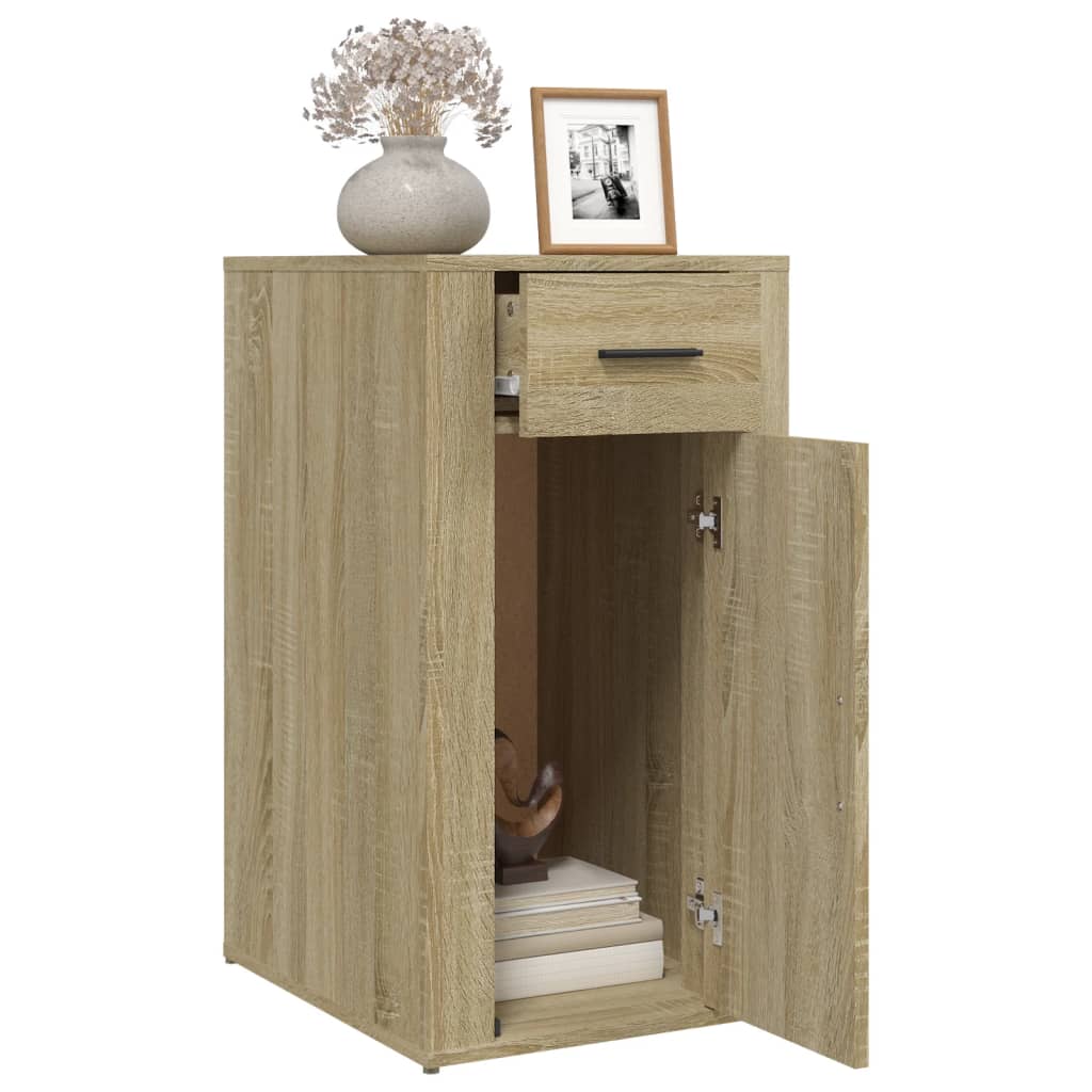 Mobile Scrivania Rovere Sonoma 40x49x75 cm Legno Multistrato - homemem39