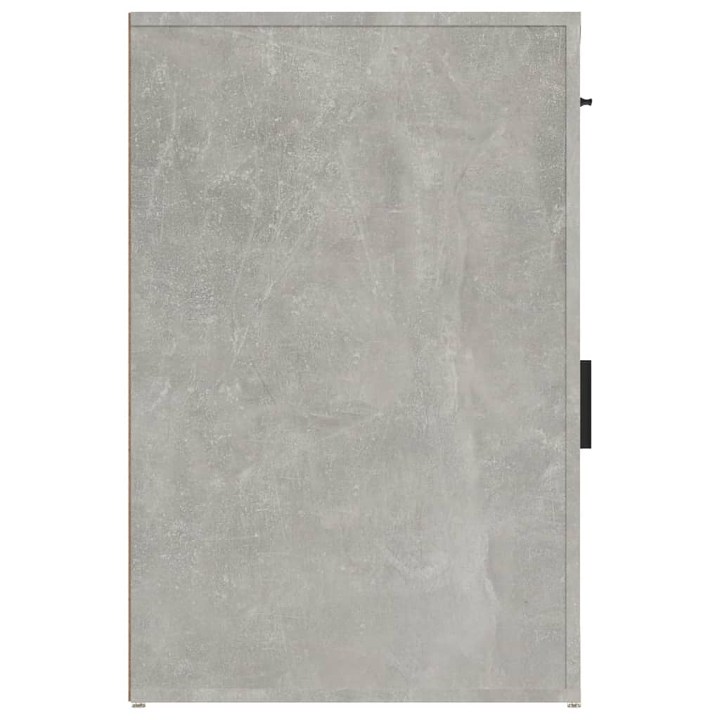 Mobile Scrivania Grigio cemento 40x49x75 cm Legno Multistrato - homemem39