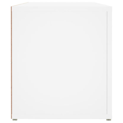 Mobile Porta TV Bianco 100x31,5x35 cm in Legno Multistrato - homemem39