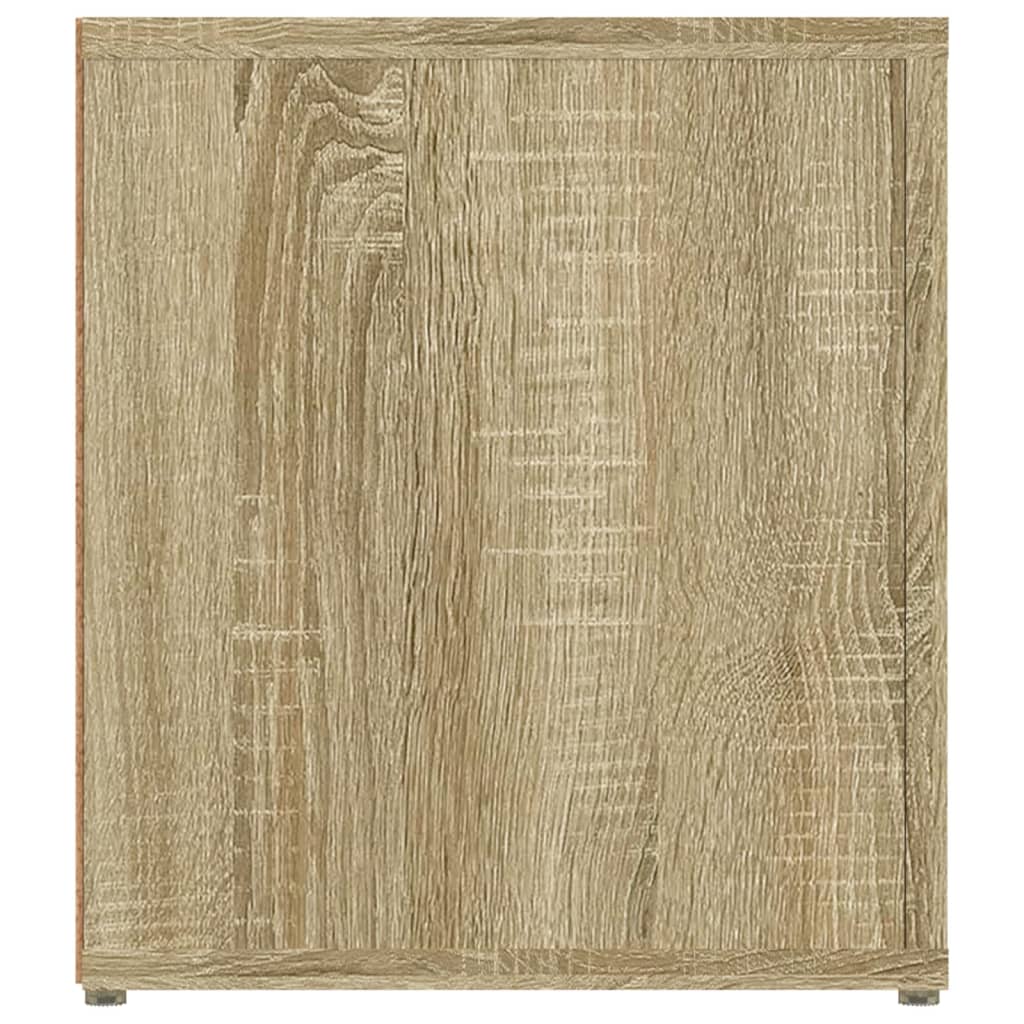 Mobile Porta TV Rovere Sonoma 80x31,5x36 cm Legno Multistrato - homemem39