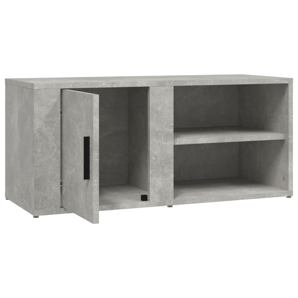 Mobili TV 2 pz Grigio Cemento 80x31,5x36 cm Legno Multistrato - homemem39