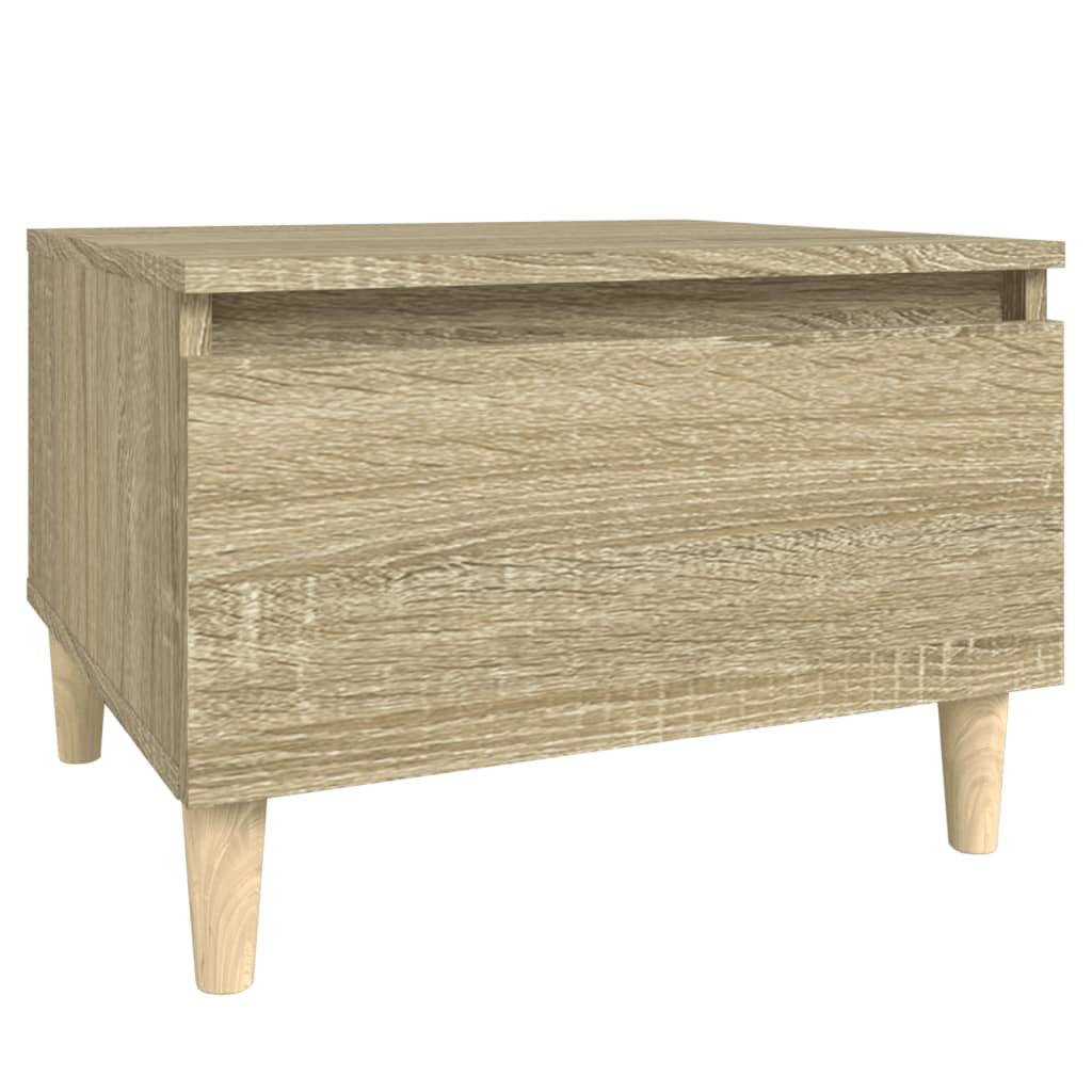 Tavolino Rovere Sonoma 50x46x35 cm in Legno Multistrato - homemem39