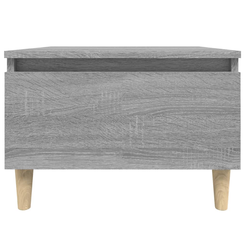 Tavolino Grigio Sonoma 50x46x35 cm in Legno Multistrato - homemem39