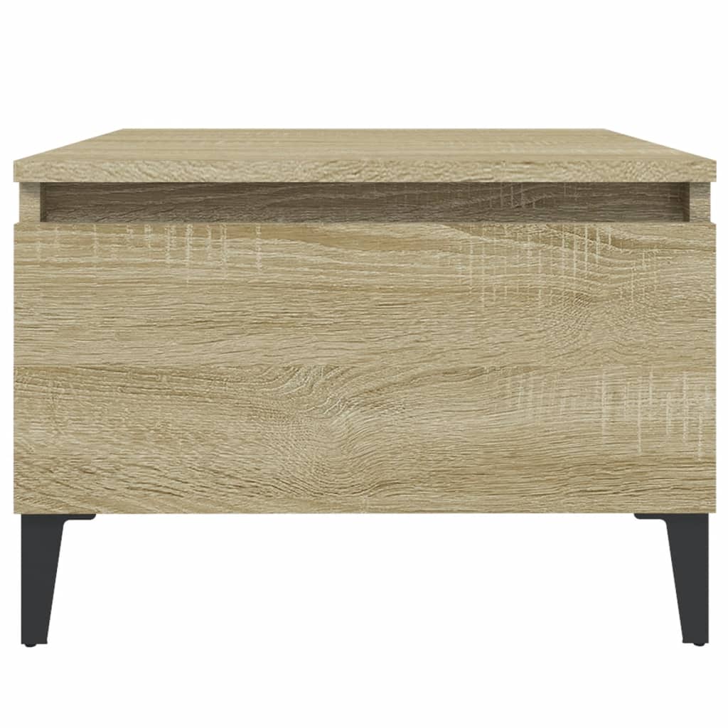 Tavolino Rovere Sonoma 50x46x35 cm in Legno Multistrato - homemem39