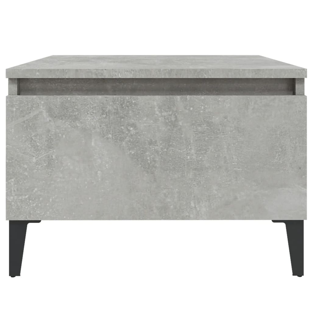 Tavolini 2pz Grigio Cemento 50x46x35 cm in Legno Multistrato - homemem39