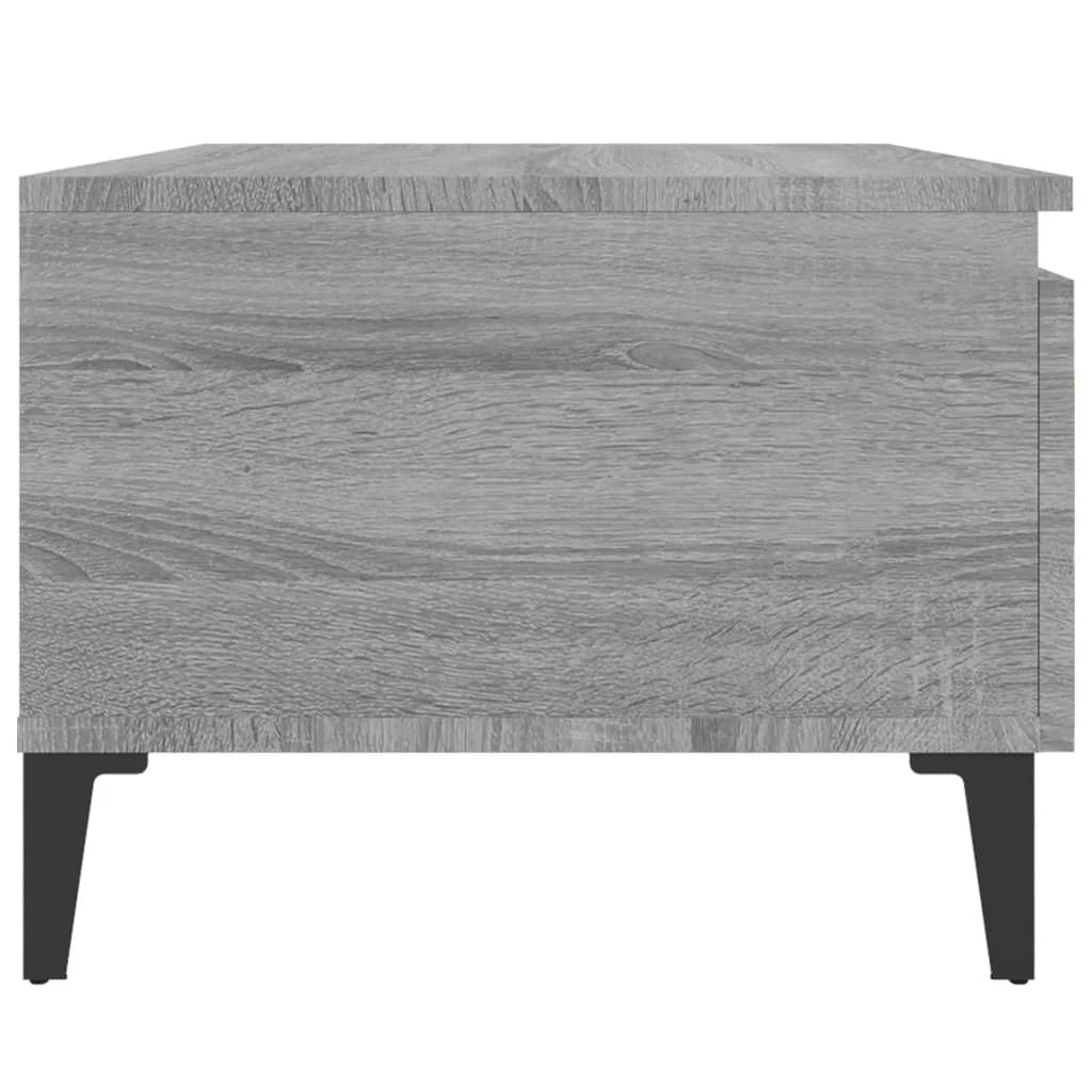 Tavolino Grigio Sonoma 50x46x35 cm in Legno Multistrato - homemem39