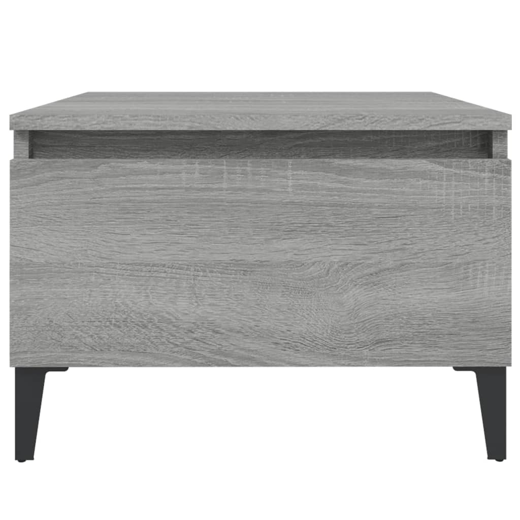 Tavolini 2pz Grigio Sonoma 50x46x35 cm in Legno Multistrato - homemem39