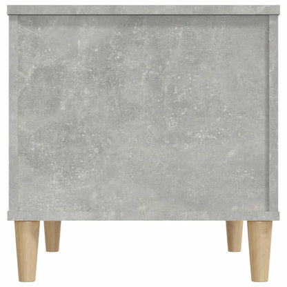 Tavolino Salotto Grigio Cemento 60x44,5x45 cm Legno Multistrato - homemem39