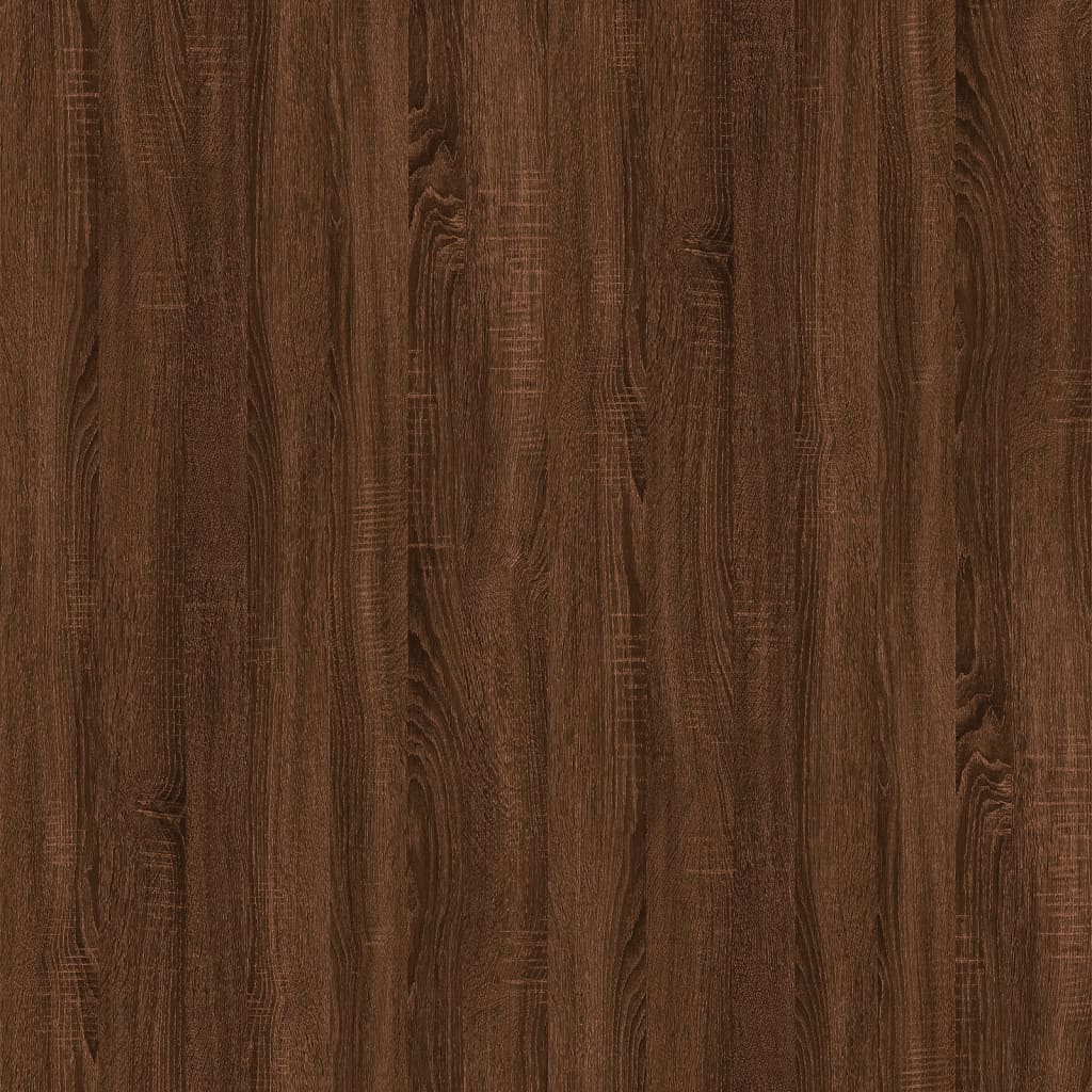 Tavolino Salotto Rovere Marrone 60x44,5x45 cm Legno Multistrato - homemem39