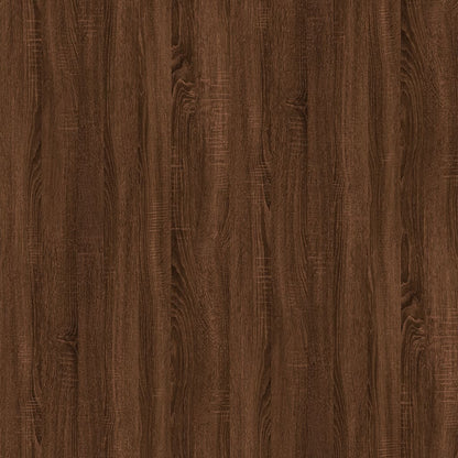 Tavolino Salotto Rovere Marrone 60x44,5x45 cm Legno Multistrato - homemem39