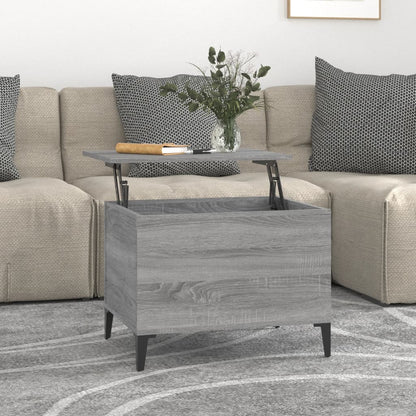 Tavolino Salotto Grigio Sonoma 60x44,5x45 cm Legno Multistrato - homemem39