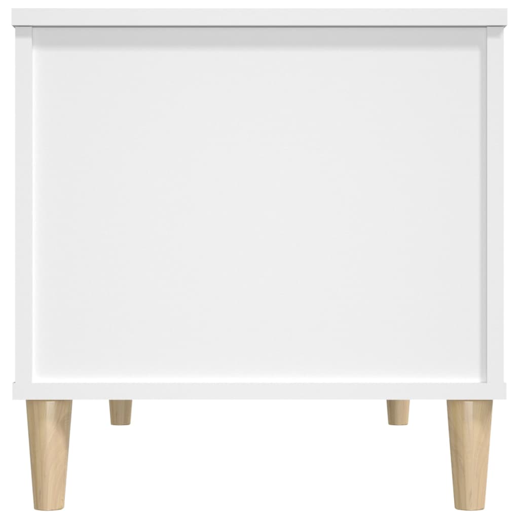 Tavolino da Salotto Bianco 90x44,5x45 cm in Legno Multistrato - homemem39