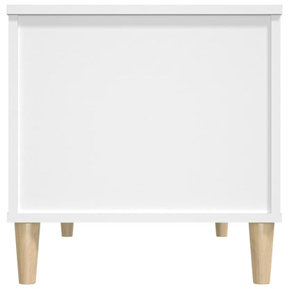 Tavolino da Salotto Bianco 90x44,5x45 cm in Legno Multistrato - homemem39