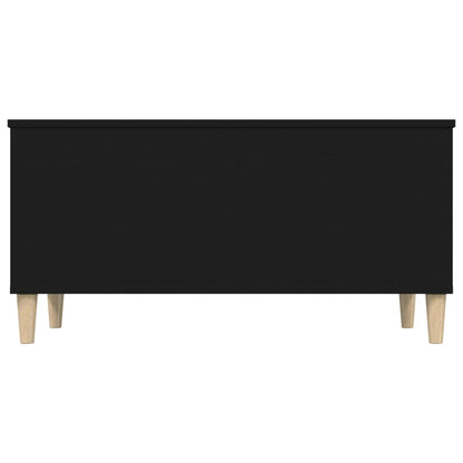 Tavolino da Salotto Nero 90x44,5x45 cm in Legno Multistrato - homemem39