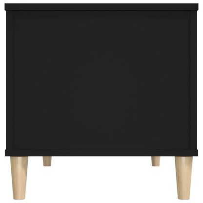 Tavolino da Salotto Nero 90x44,5x45 cm in Legno Multistrato - homemem39