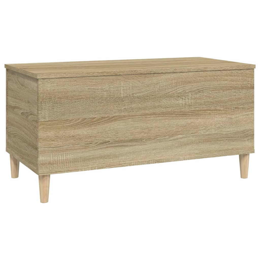 Tavolino Salotto Rovere Sonoma 90x44,5x45 cm Legno Multistrato - homemem39