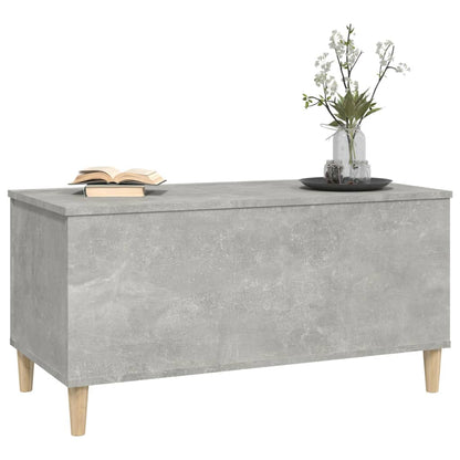 Tavolino Salotto Grigio Cemento 90x44,5x45 cm Legno Multistrato - homemem39