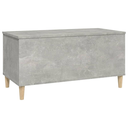 Tavolino Salotto Grigio Cemento 90x44,5x45 cm Legno Multistrato - homemem39