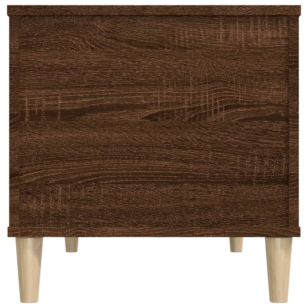 Tavolino Salotto Rovere Marrone 90x44,5x45 cm Legno Multistrato - homemem39