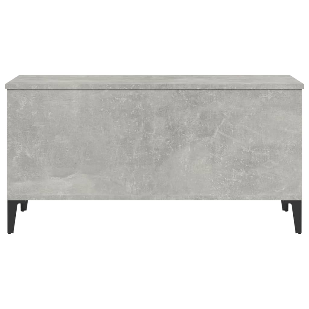 Tavolino Salotto Grigio Cemento 90x44,5x45 cm Legno Multistrato - homemem39