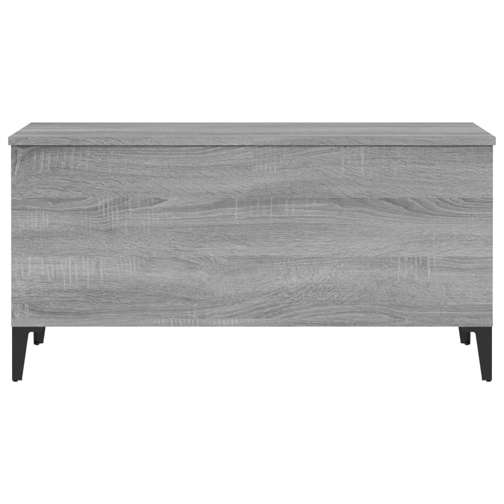 Tavolino Salotto Grigio Sonoma 90x44,5x45 cm Legno Multistrato - homemem39