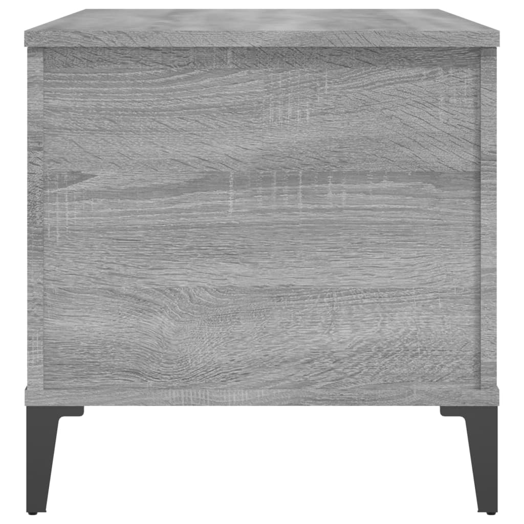 Tavolino Salotto Grigio Sonoma 90x44,5x45 cm Legno Multistrato - homemem39