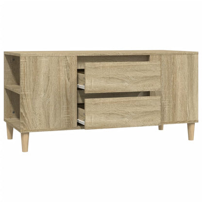 Mobile Porta TV Rovere Sonoma 102x44,5x50 cm Legno Multistrato - homemem39