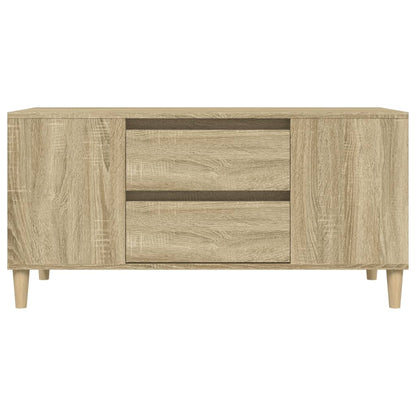 Mobile Porta TV Rovere Sonoma 102x44,5x50 cm Legno Multistrato - homemem39