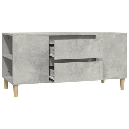 Mobile per TV Grigio Cemento 102x44,5x50 cm Legno Multistrato - homemem39