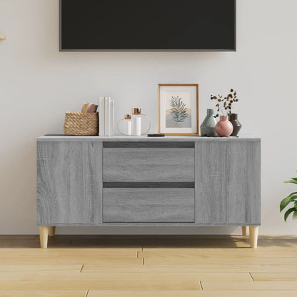 Mobile Porta TV Grigio Sonoma 102x44,5x50 cm Legno Multistrato - homemem39