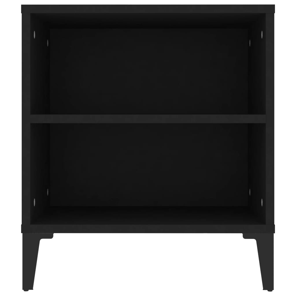 Mobile Porta TV Nero 102x44,5x50 cm in Legno Multistrato - homemem39