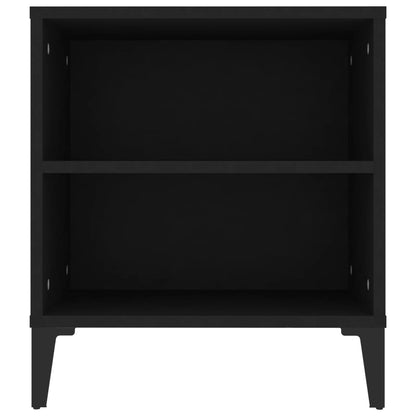 Mobile Porta TV Nero 102x44,5x50 cm in Legno Multistrato - homemem39