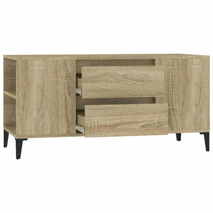 Mobile Porta TV Rovere Sonoma 102x44,5x50 cm Legno Multistrato - homemem39