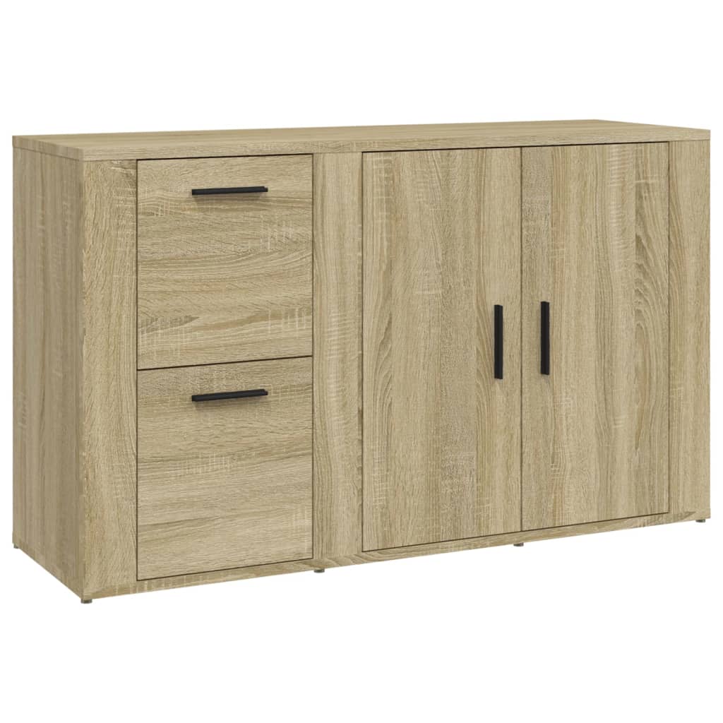 Credenza Rovere Sonoma 100x33x59,5 cm in Legno Multistrato - homemem39