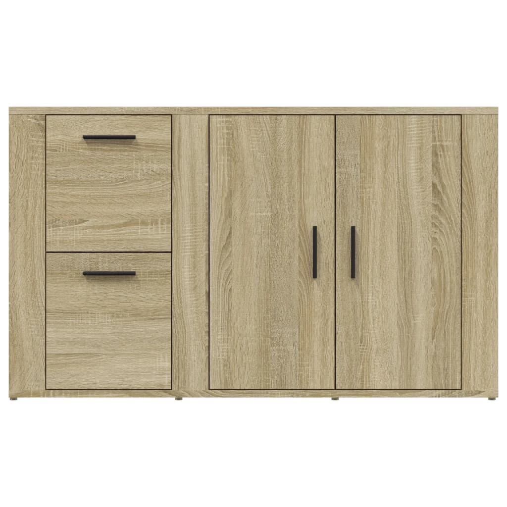 Credenza Rovere Sonoma 100x33x59,5 cm in Legno Multistrato - homemem39