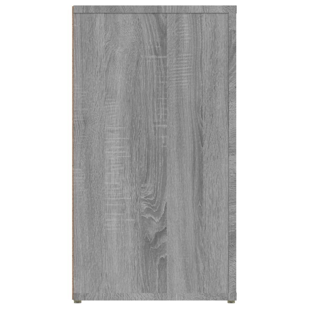 Credenza Grigio Sonoma 100x33x59,5 cm in Legno Multistrato - homemem39