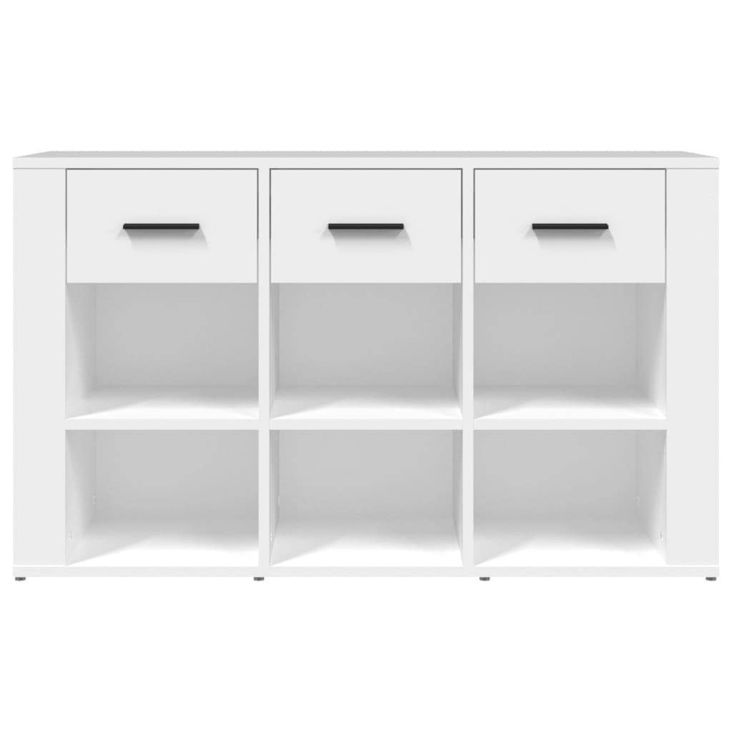 Credenza Bianca 100x30x59,5 cm in Legno Multistrato - homemem39