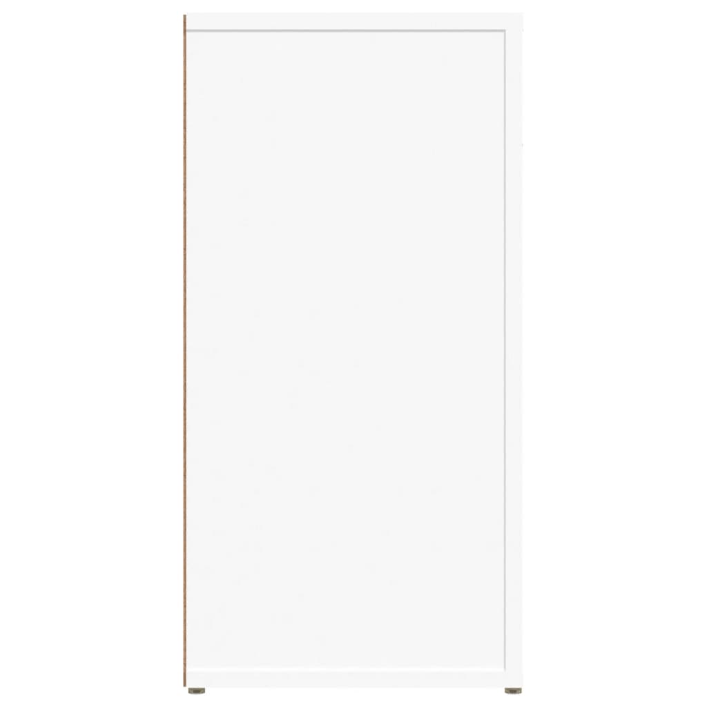 Credenza Bianca 100x30x59,5 cm in Legno Multistrato - homemem39